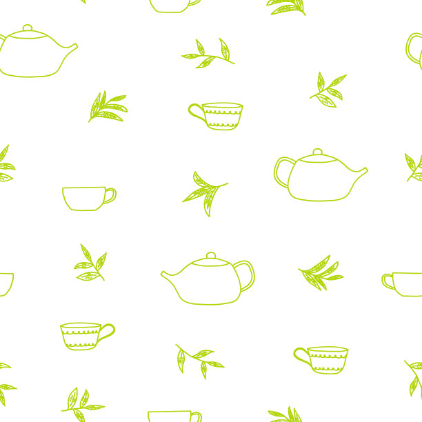 茶叶包装背景底图