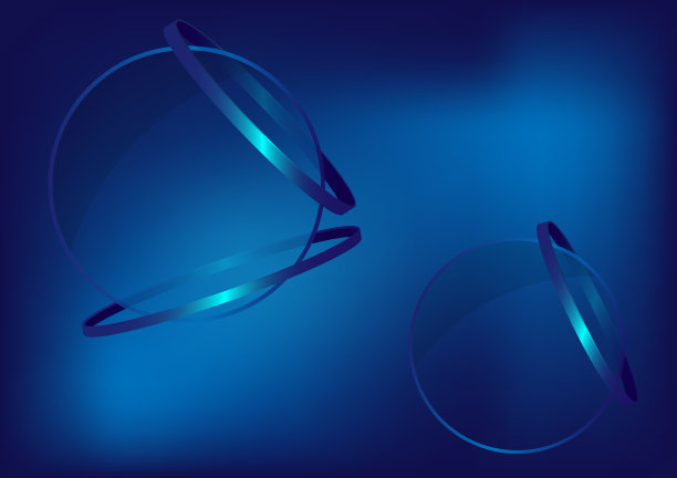 矢量插图简约生活用品镜子