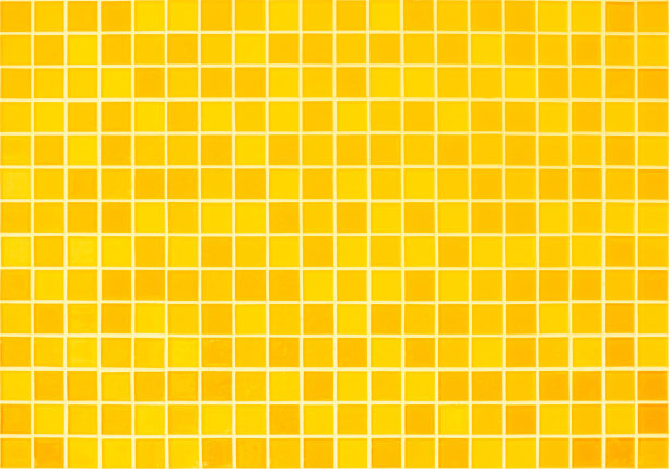 黄色方格
