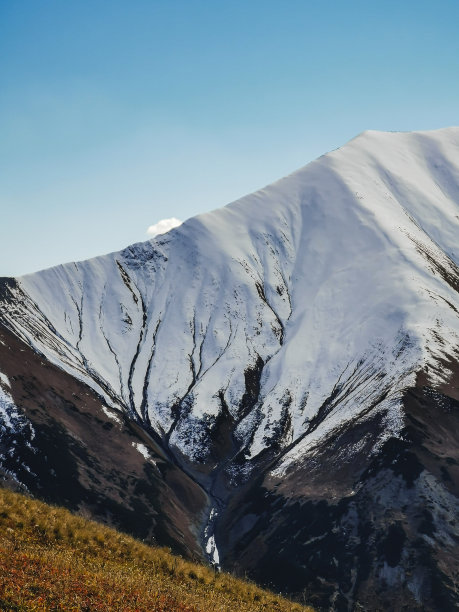 山谷,高山,山脉