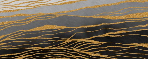 水波纹艺术现代