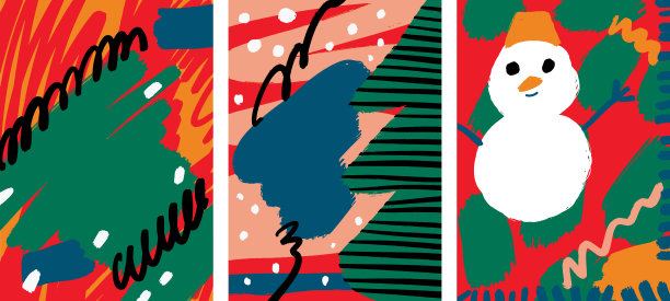 圣诞节促销海报