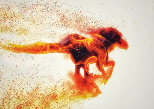 马年素材新年背景