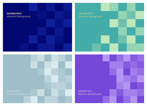 几何组合四方连续图