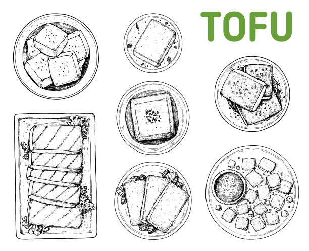 美食绘本小吃复古餐饮