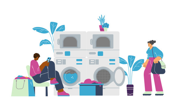 日常生活场景插画