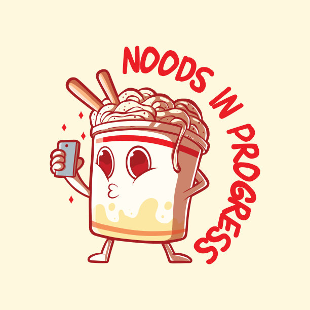 中餐店卡通形象