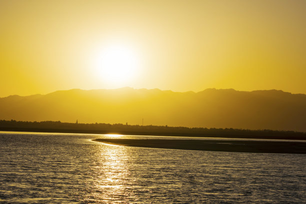 宁夏剪影宁夏轮廓