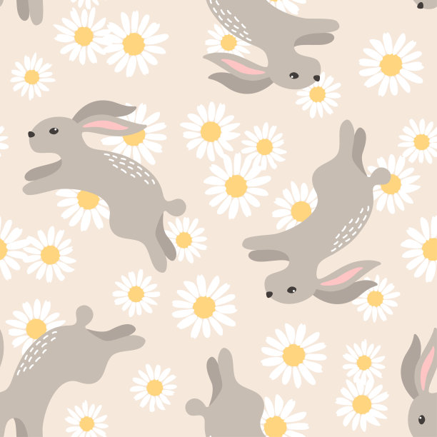 织物图案四方连续图