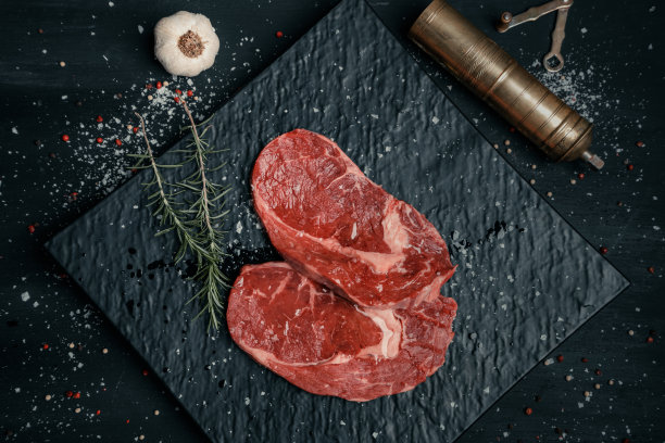 嫩里脊排,沙朗牛排,红肉