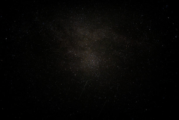 蓝色星空璀璨星空