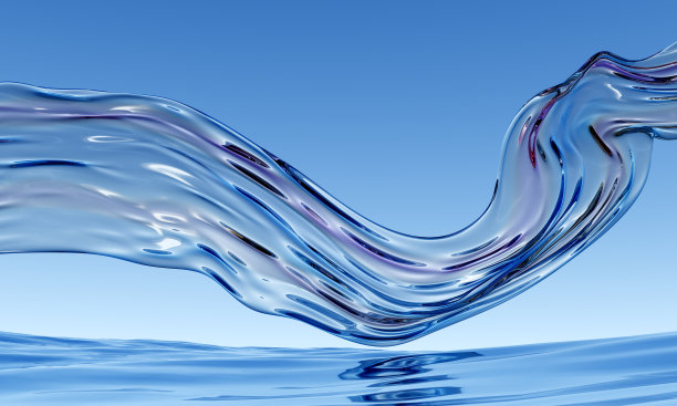 flowing