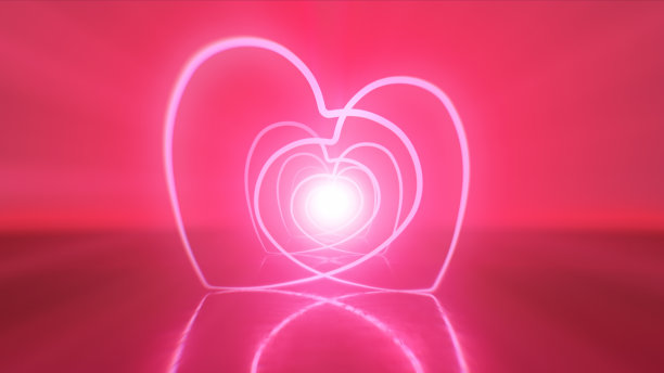 灯光隧道浪漫灯光