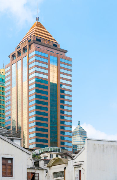 上海国际金融中心建筑特写