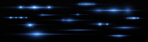 科技感蓝色光效