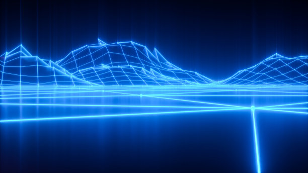 科技感蓝色光效