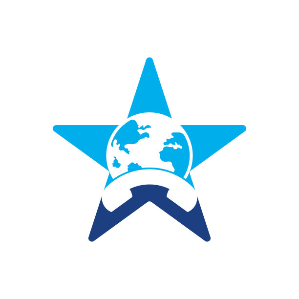 星光,全球标志,logo设计