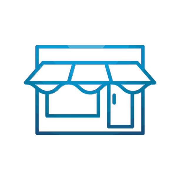 支撑,顾客,插画