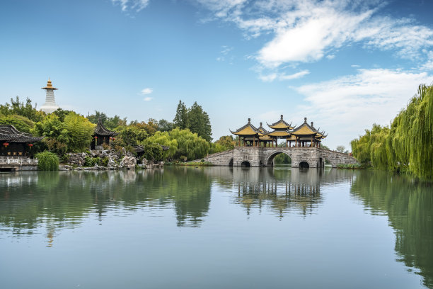 扬州雪景