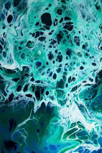 水波纹艺术现代