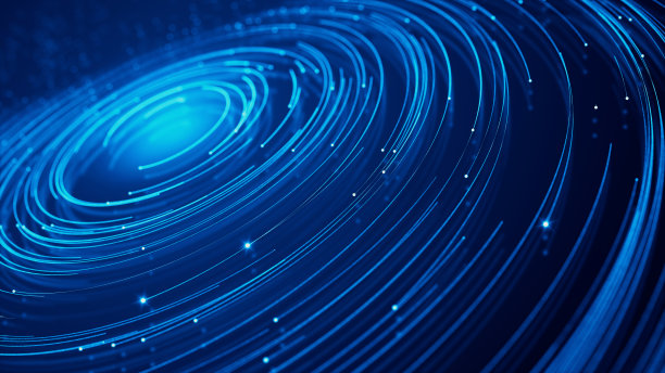 蓝色的云计算插图