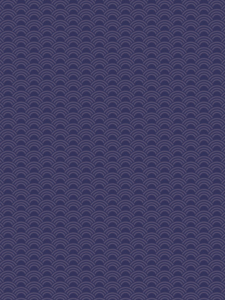 海水图案中式图案