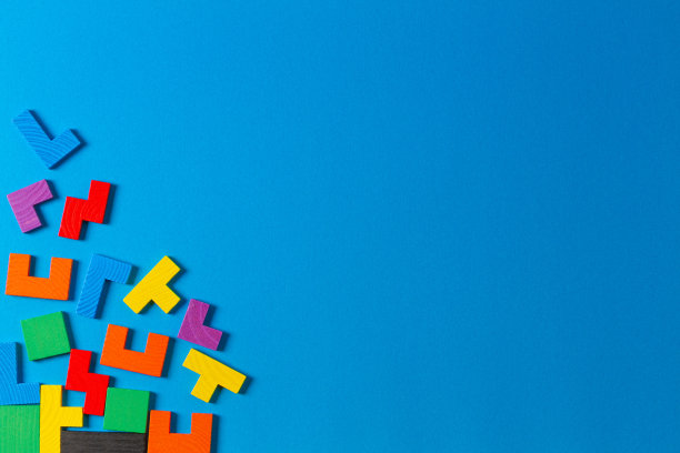 浅蓝色商务科技背景