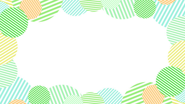 黄绿竖条纹简约背景图案