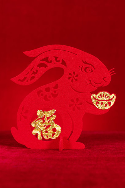 春节红色喜庆福字
