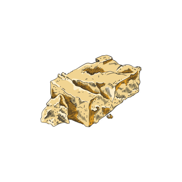 美食绘本小吃复古餐饮