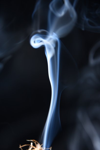 炫彩流动的火焰抽象图案