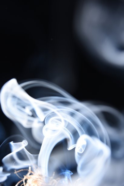 炫彩流动的火焰抽象图案