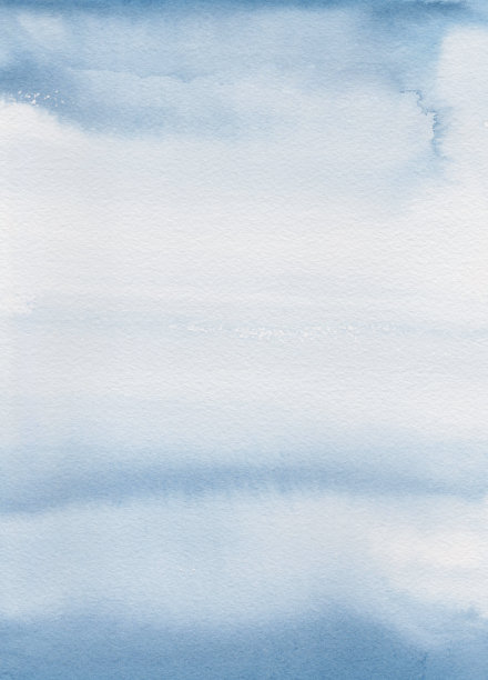 简约风蓝色封面设计