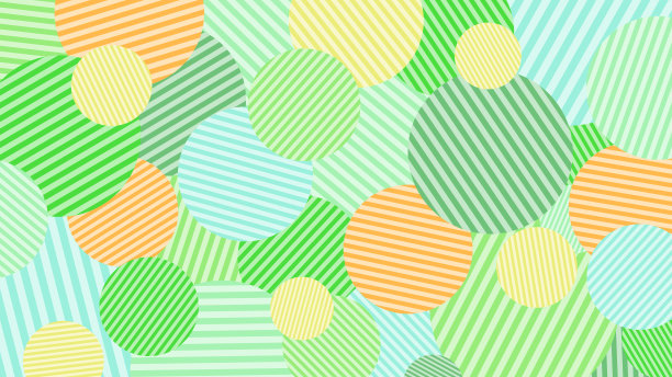 黄绿竖条纹简约背景图案