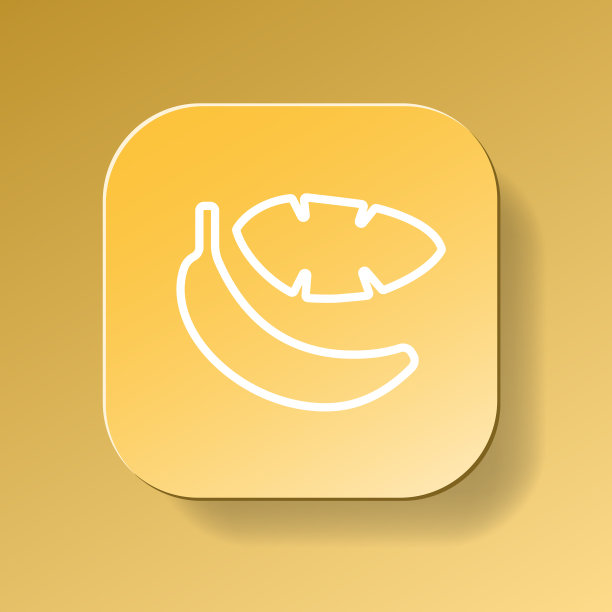 创意食物网页app图标模板