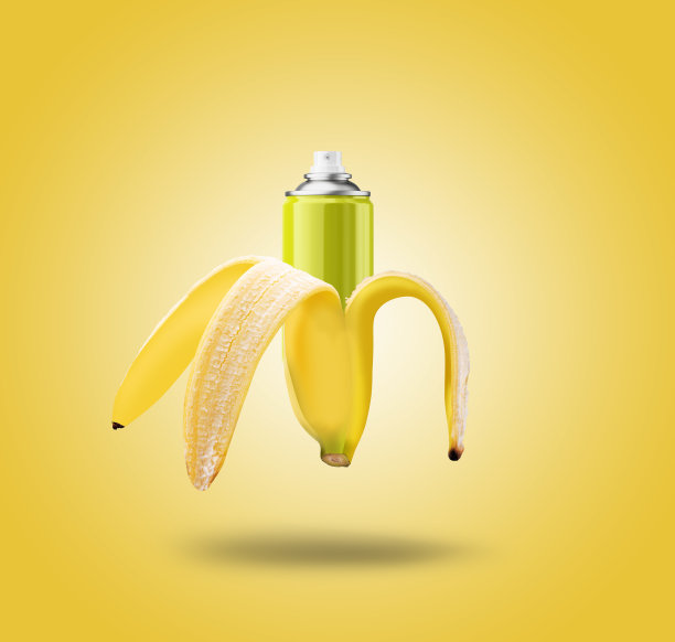 香蕉烧宣传广告