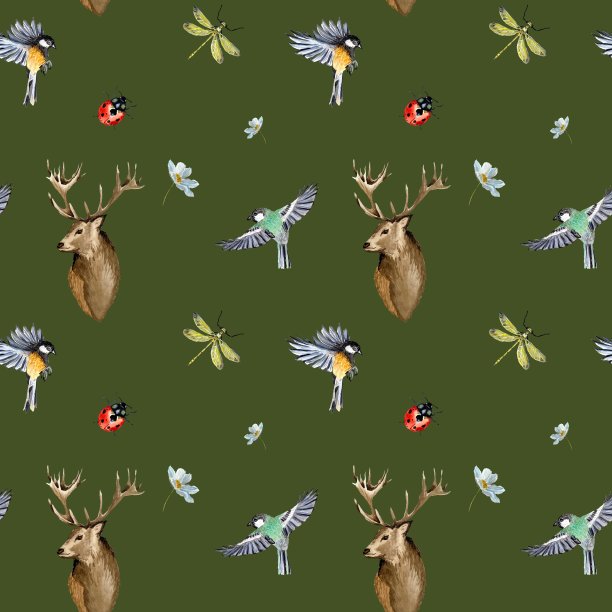 面料印花窗帘印花