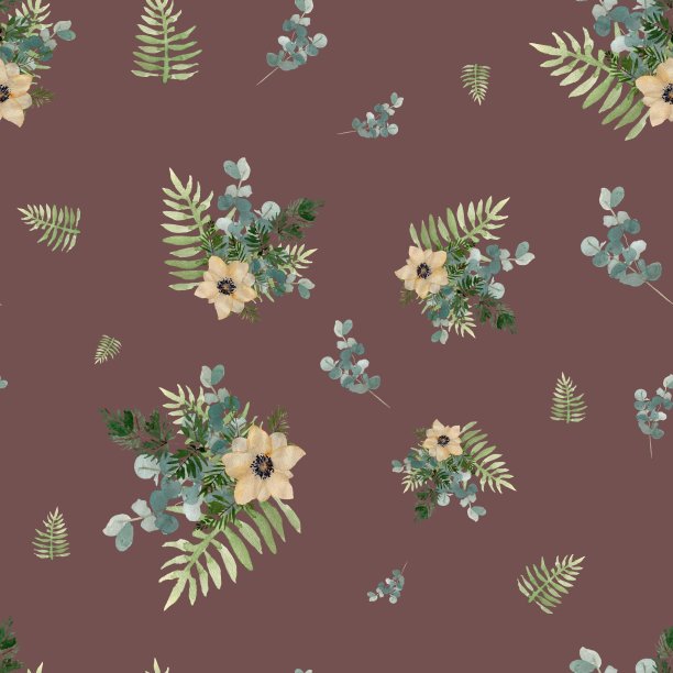 面料印花窗帘印花