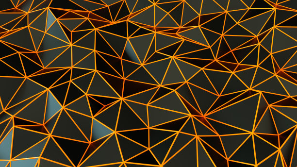 立体几何抽象拼接背景