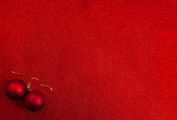淘宝圣诞节红色海报圣诞背景