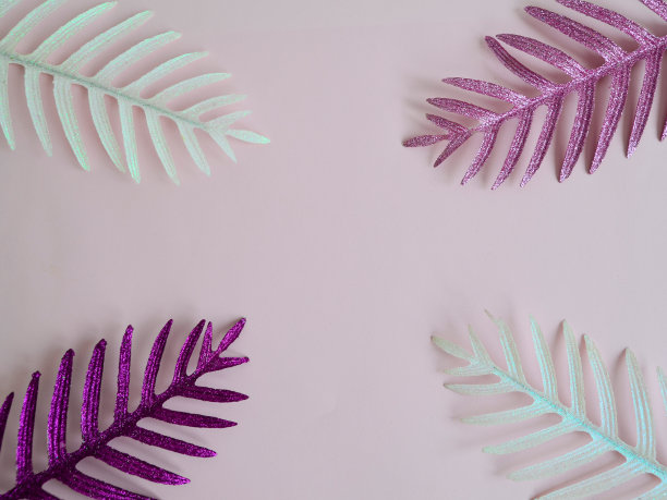 紫色新年背景板设计