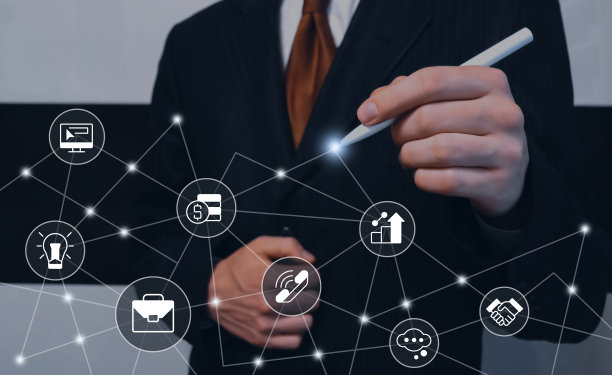 科技主视觉发布会背景