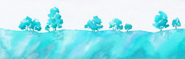 宽幅高清风景画