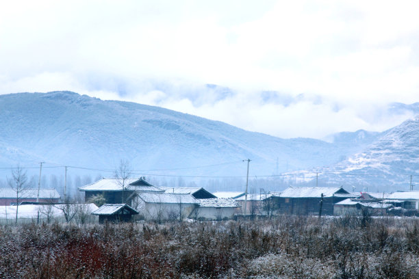 泸沽湖风景摄影图