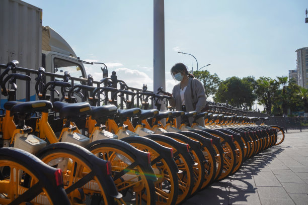 中国便捷的交通工具共享单车