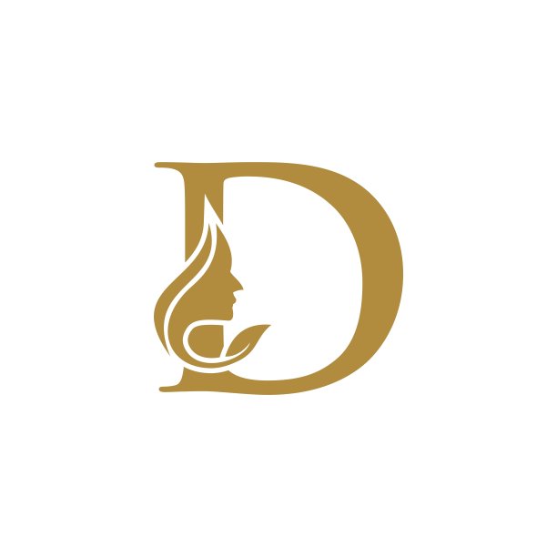 d字母,化妆品,logo