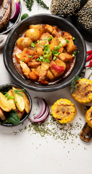 竖版餐饮美食烧烤