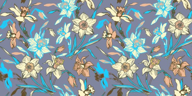 织物图案四方连续图