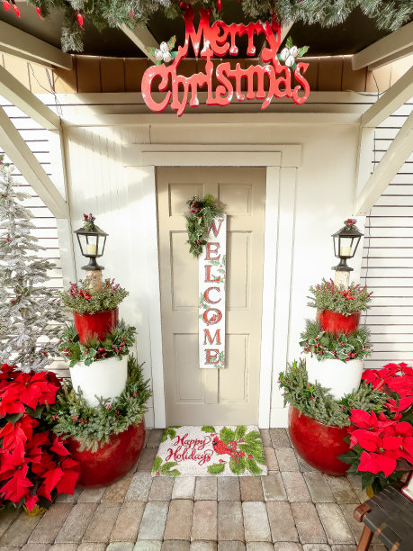 欢迎光临门口垫