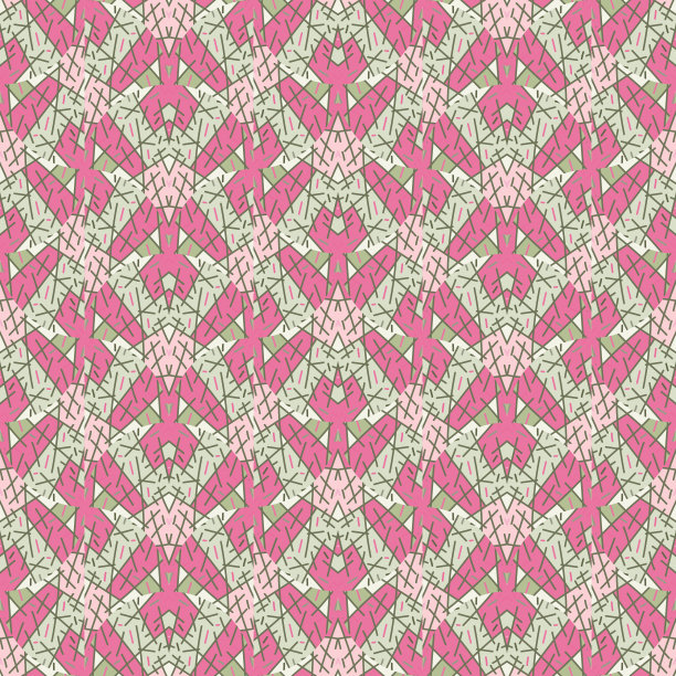 织物图案四方连续图